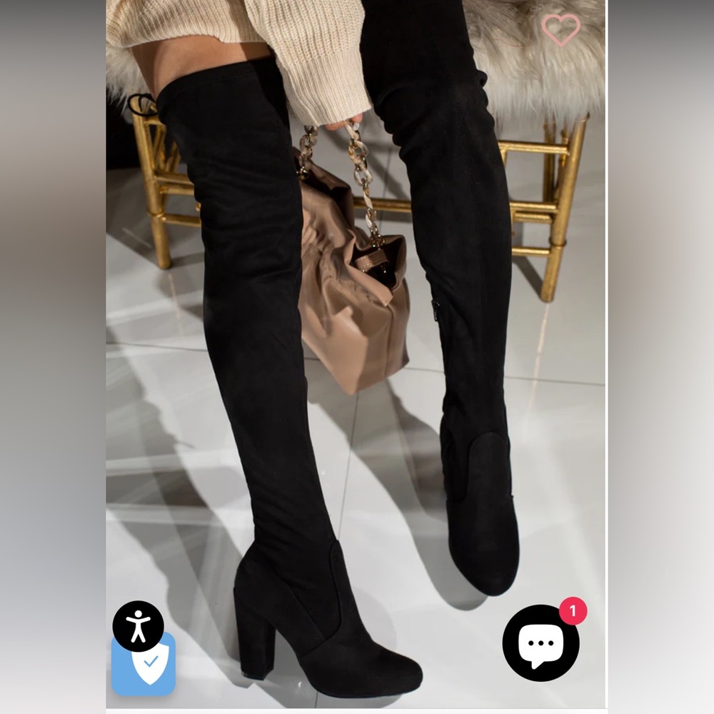 Knee High Miss Lola Boots, NEVER WORN